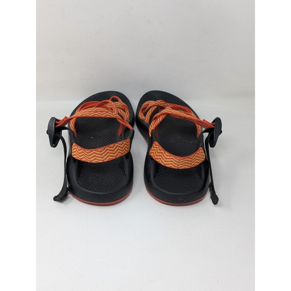 Chaco ZX/2 Strappy Hiking Sandals Womens 8 Multicolor Zig Zag Vibram Toe Loop - Picture 6 of 8